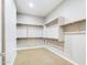 Spacious walk-in closet with ample shelving and hanging space at 19583 W Cheery Lynn Rd, Buckeye, AZ 85396