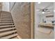 View of carpeted stairs leading to the basement at 2344 N Raven --, Mesa, AZ 85207