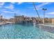 Resort-style pool with a waterfall and spa at 2344 N Raven --, Mesa, AZ 85207