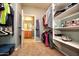 Large walk-in closet, offering plenty of storage at 26175 W Firehawk Dr, Buckeye, AZ 85396