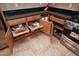 Kitchen with pull-out drawers and ample storage space at 26175 W Firehawk Dr, Buckeye, AZ 85396