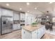 Modern kitchen featuring stainless steel appliances and granite countertops at 2626 E Bear Creek Ln, Phoenix, AZ 85024