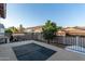 Private rooftop patio with city views at 2626 E Bear Creek Ln, Phoenix, AZ 85024