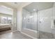 Modern bathroom with a large walk-in shower at 3015 E Daley Ln, Phoenix, AZ 85050