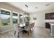 Bright dining room with backyard views at 3015 E Daley Ln, Phoenix, AZ 85050