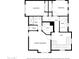 Two-bedroom, two-bath floor plan with a primary bedroom and loft at 3703 W Mccauley Ct, Phoenix, AZ 85086