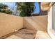 Small private patio area at 3703 W Mccauley Ct, Phoenix, AZ 85086