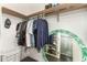 Walk-in closet with ample shelving and hanging space at 4028 W Palo Verde Dr, Phoenix, AZ 85019