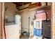 Laundry room with washer, dryer, and storage at 4240 N 67Th Ln, Phoenix, AZ 85033