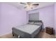 Bedroom with ceiling fan and window coverings at 4572 E Silverbell Rd, San Tan Valley, AZ 85143