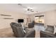 Spacious living room with tile flooring and sliding glass doors at 4572 E Silverbell Rd, San Tan Valley, AZ 85143