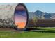 Unique community art installation with mountain backdrop at 4816 S 117Th Ave, Avondale, AZ 85323