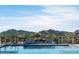 Community pool with mountain views at 4816 S 117Th Ave, Avondale, AZ 85323