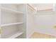 Walk-in closet with hanging rods and shelves at 5239 Rayanna Ct, Phoenix, AZ 85015