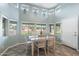 Bright breakfast nook with a table and chairs, overlooking the backyard at 5540 E Shea Blvd, Scottsdale, AZ 85254