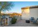 Relaxing patio with seating and mountain views at 6015 E Calle De Las Estrellas --, Cave Creek, AZ 85331