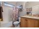 Clean bathroom with shower/tub combo at 6233 W Maya Dr, Phoenix, AZ 85083