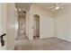 Bright hallway with carpeted floors at 638 W Nido Ave, Mesa, AZ 85210