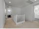 Upstairs hallway with white railings and carpet at 9846 E Resistance Ave, Mesa, AZ 85212