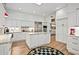 Modern kitchen with center island and stainless steel appliances at 9901 E Hidden Valley Rd, Scottsdale, AZ 85262