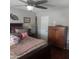 Spacious bedroom with ample closet space and hardwood floors at 10544 W Campana Dr, Sun City, AZ 85351