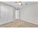 Bedroom with double door closet and carpet at 11026 S 55Th Ln, Laveen, AZ 85339