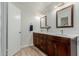 Bathroom with double vanity and updated fixtures at 1237 E Heather Ave, Gilbert, AZ 85234