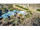 Aerial view of clubhouse and outdoor games at 157 W Latigo Cir, San Tan Valley, AZ 85143