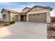 Two-car garage and welcoming front entrance at 1603 E Zion Way, Chandler, AZ 85249