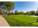 Community park with grassy area and basketball court at 1603 E Zion Way, Chandler, AZ 85249