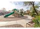 Community playground with playset and sand at 1603 E Zion Way, Chandler, AZ 85249