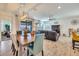 Bright dining area with sliding door access to the backyard at 16789 S 181St Ln, Goodyear, AZ 85338