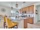 Modern kitchen with granite island and stainless steel appliances at 16789 S 181St Ln, Goodyear, AZ 85338