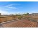 Spacious deck offering scenic views of the surrounding area at 17642 E Hunt Hwy, Queen Creek, AZ 85142