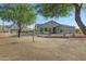 Ranch style home with mountain views and spacious backyard at 17642 E Hunt Hwy, Queen Creek, AZ 85142