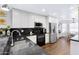 Modern kitchen with stainless steel appliances and granite countertops at 17642 E Hunt Hwy, Queen Creek, AZ 85142