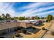 Aerial view of home showing its patio and location at 17811 N Boswell Blvd, Sun City, AZ 85373