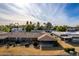 Aerial view showcasing home's backyard and location at 17811 N Boswell Blvd, Sun City, AZ 85373