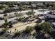 Aerial view of community bocce ball area at 18702 E Gemmill Dr, Rio Verde, AZ 85263