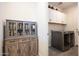 Laundry room with washer, dryer, and additional storage cabinet at 2052 N Montclair Ln, Casa Grande, AZ 85122