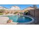 Relaxing kidney shaped pool with waterfall at 23619 N 21St St, Phoenix, AZ 85024