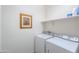 Convenient laundry room with washer and dryer hookups at 2605 E San Thomas Dr, Casa Grande, AZ 85194