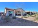 Spacious backyard with covered patio and grill at 2622 E Marcos Dr, Casa Grande, AZ 85194