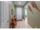 Bright entryway with tile flooring and decorative accents at 2622 E Marcos Dr, Casa Grande, AZ 85194