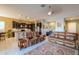 Modern kitchen with granite countertops and dark cabinetry at 2622 E Marcos Dr, Casa Grande, AZ 85194