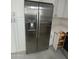 Stainless steel refrigerator with ice and water dispenser at 2834 S Extension Rd # 1032, Mesa, AZ 85210