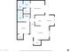 Two-bedroom, two-bath floor plan with office at 29606 N Tatum Blvd # 216, Cave Creek, AZ 85331