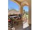 Private patio with table and chairs, offering a relaxing outdoor space at 29606 N Tatum Blvd # 216, Cave Creek, AZ 85331