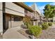 Condo building exterior with stairs and landscaping at 3301 E Earll Dr # 102, Phoenix, AZ 85018