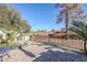 Patio with golf course view and a block wall for privacy at 3324 E Maldonado Dr, Phoenix, AZ 85042